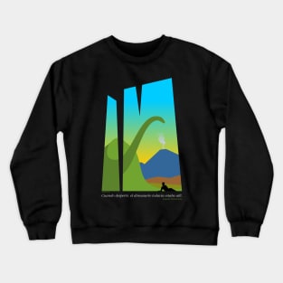 The dinosaur Crewneck Sweatshirt